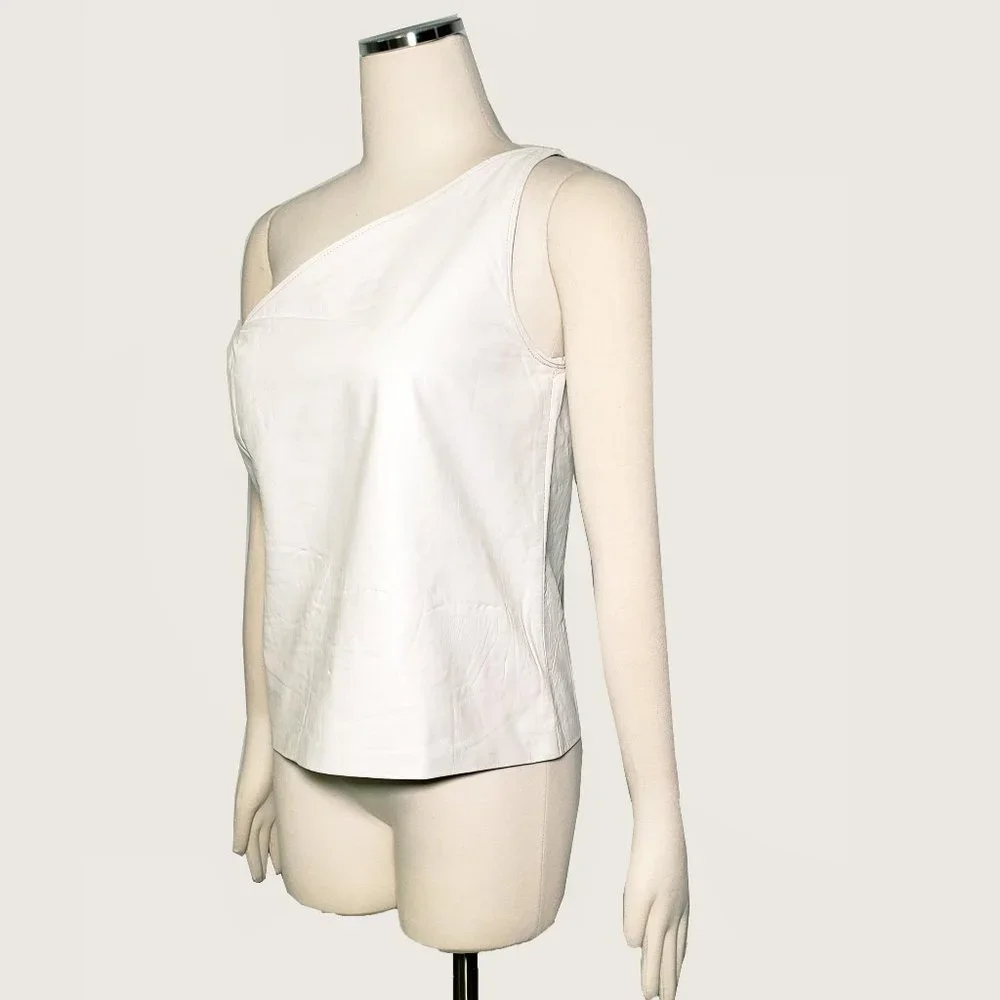 Bergdorf Goodman One Shoulder Top - Picture 3 of 9